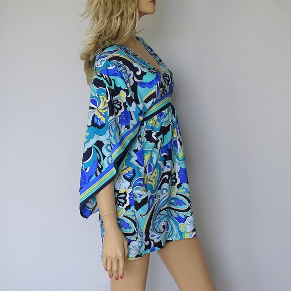 Trina Turk Ipanema Paisley Dress Cover Up NWT - Picture 2 of 3